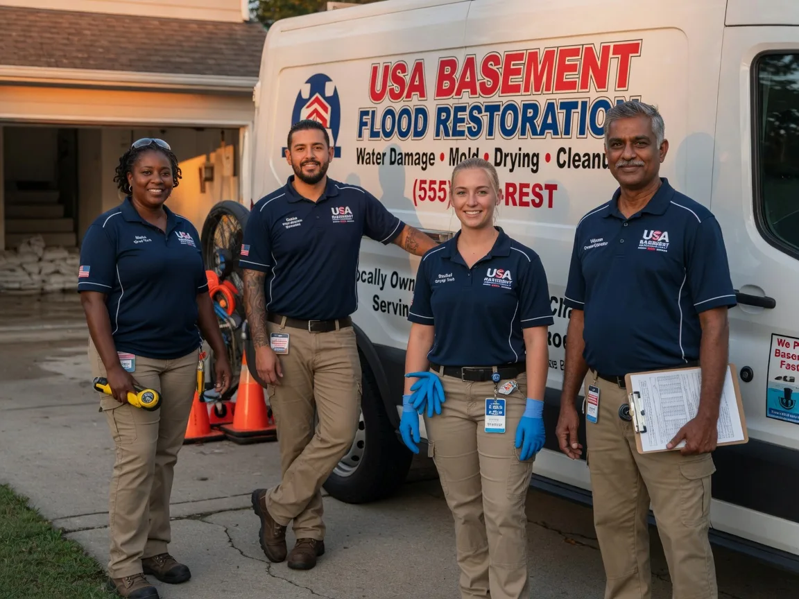 Basement Flood Cleanup company in Mumford, TX